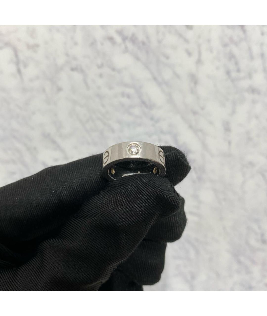 CARTIER Серебряное кольцо из белого золота, фото 2