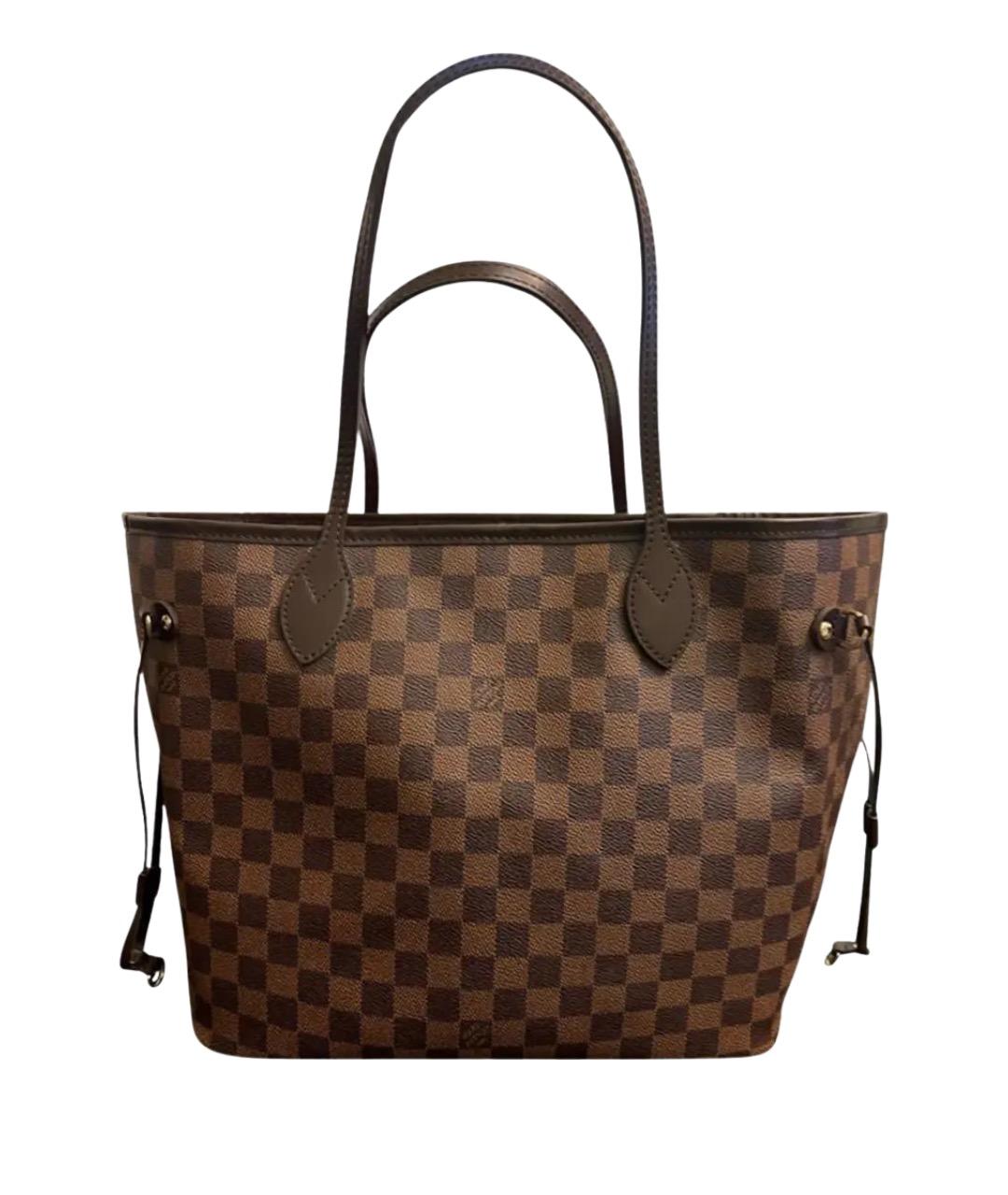LOUIS VUITTON Коричневая сумка тоут, фото 1