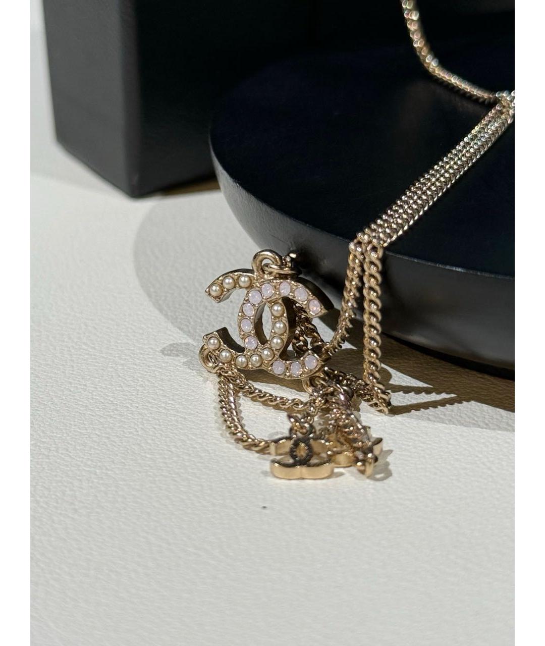 CHANEL Золотое колье, фото 2