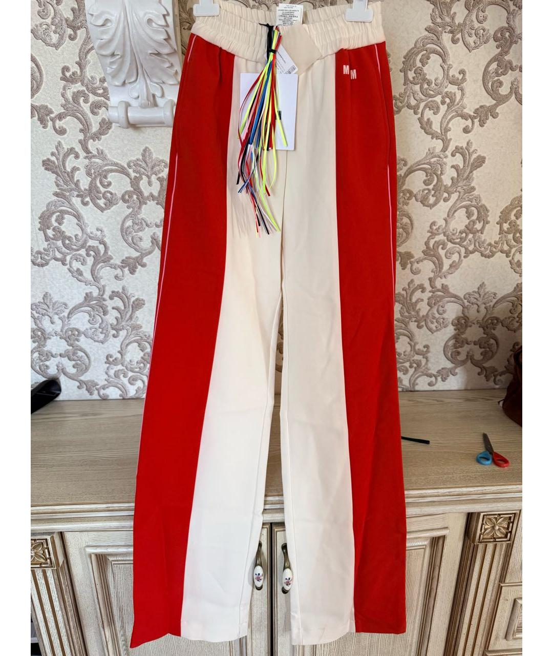 MSGM Полиэстеровые брюки широкие, фото 5
