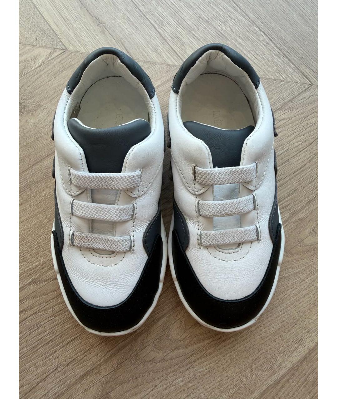 EMPORIO ARMANI Белые кеды, фото 2