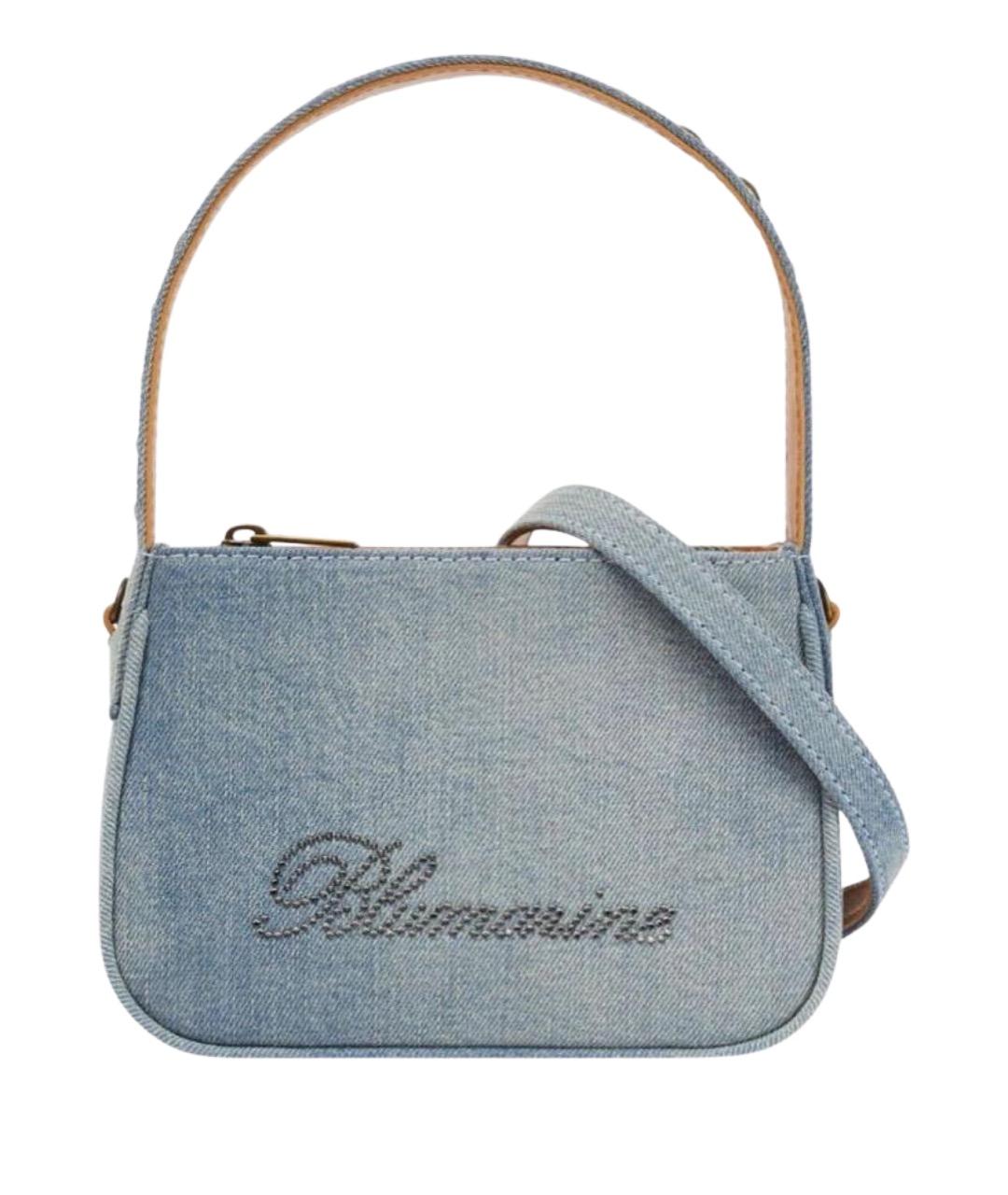 BLUMARINE Синяя сумка через плечо, фото 1