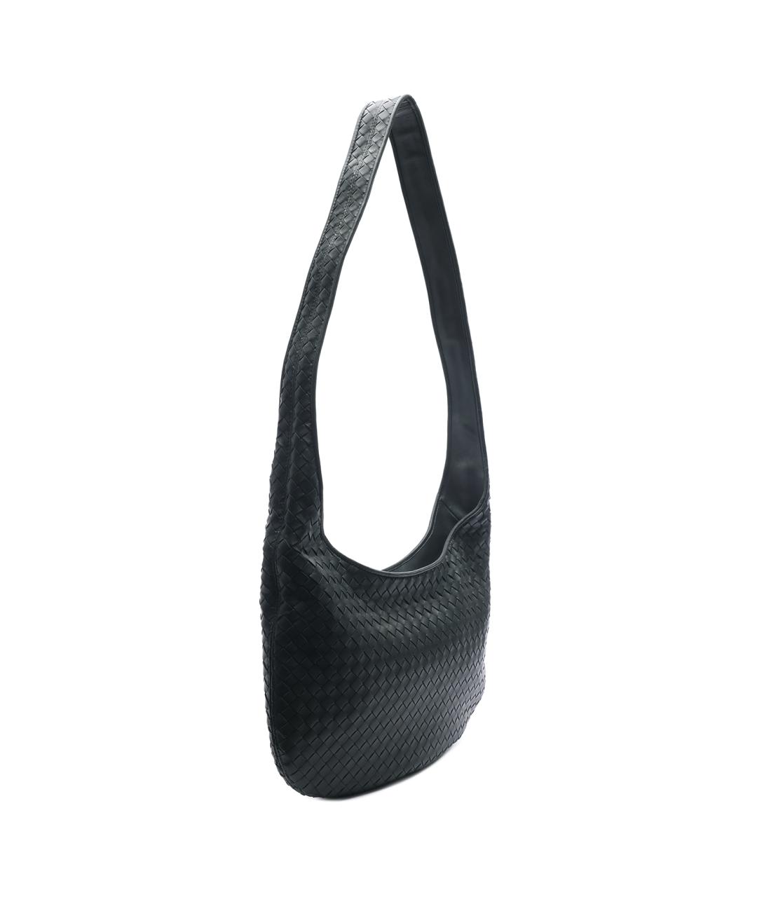 BOTTEGA VENETA Зеленая кожаная сумка на плечо, фото 2