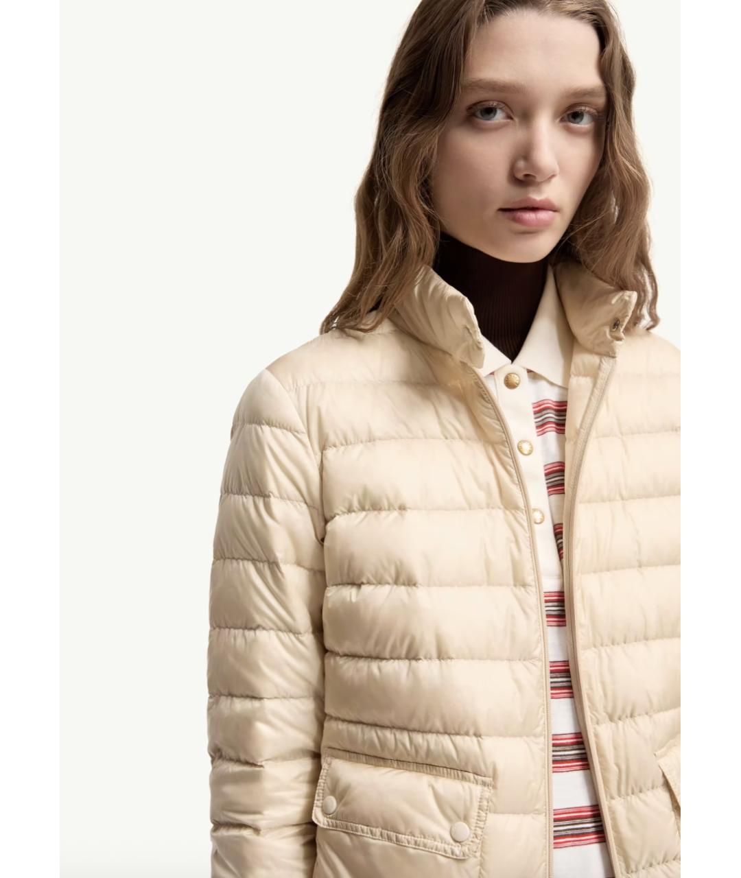 MONCLER Бежевая куртка, фото 4