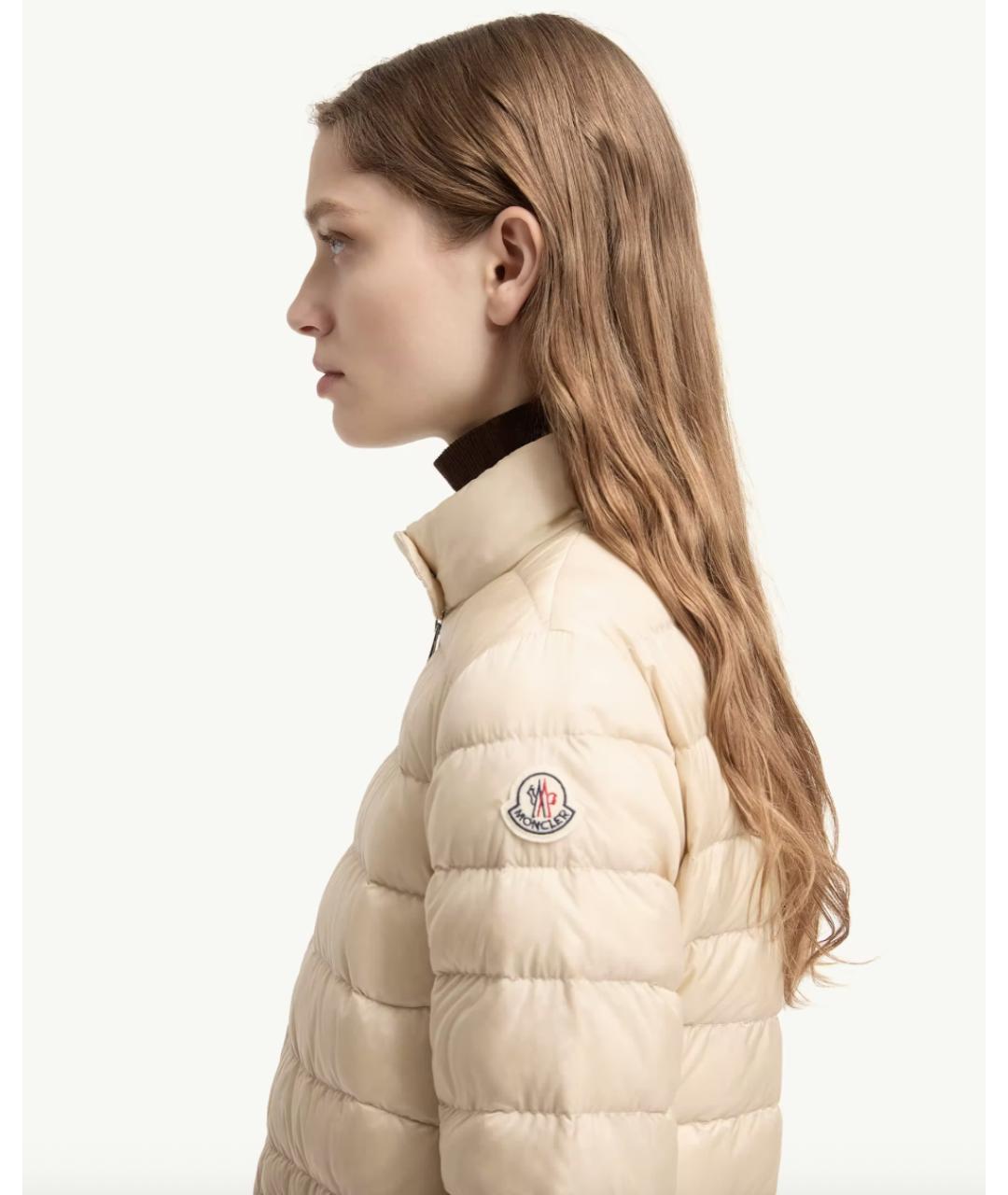MONCLER Бежевая куртка, фото 5