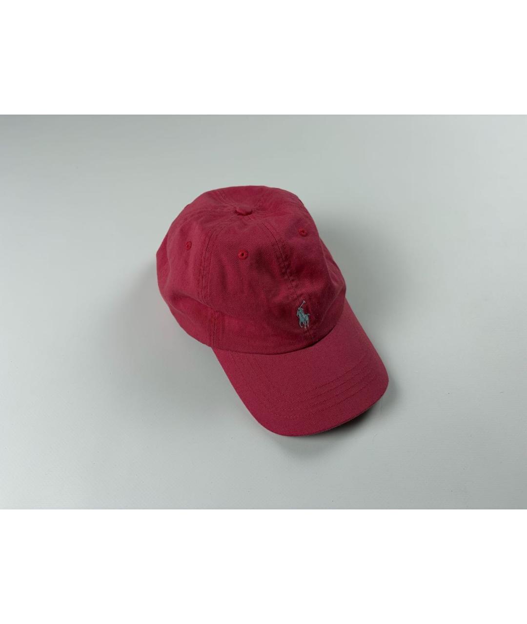 POLO RALPH LAUREN Коралловая хлопковая кепка, фото 6
