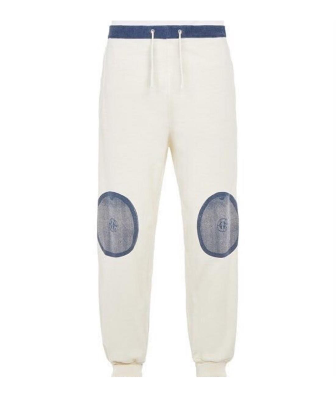 STONE ISLAND Бежевые брюки чинос, фото 1