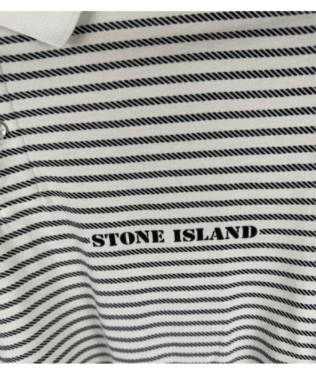 STONE ISLAND Бежевая футболка, фото 3