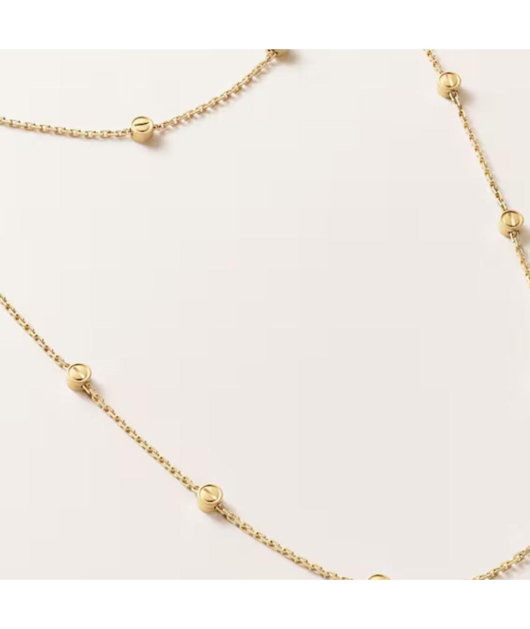 CARTIER Золотое колье из желтого золота, фото 4