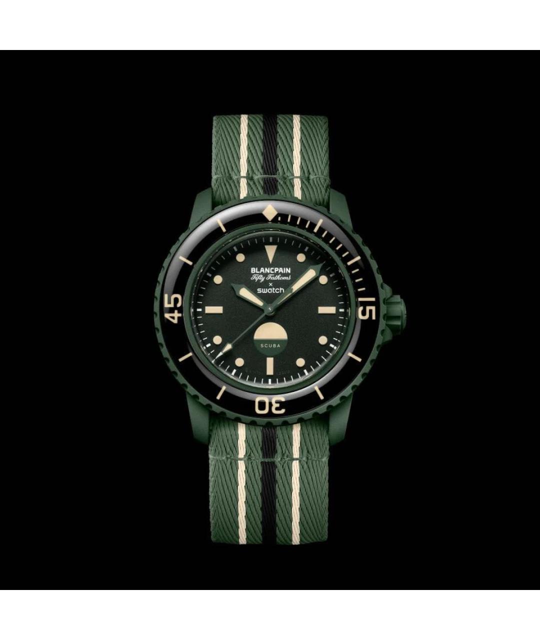 Swatch Зеленые часы, фото 9