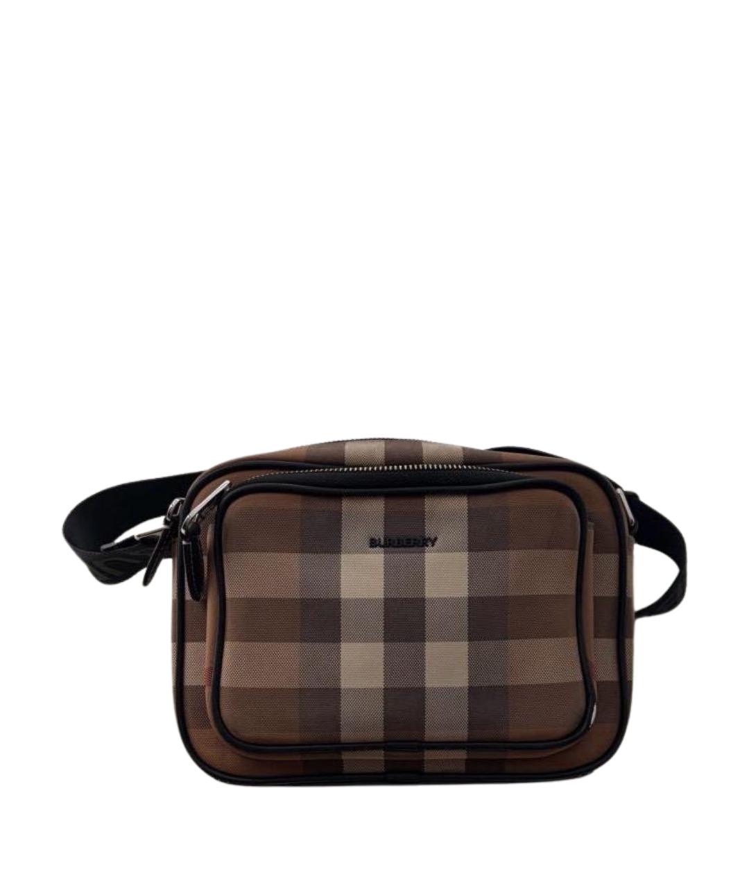 BURBERRY Коричневая сумка на плечо, фото 1