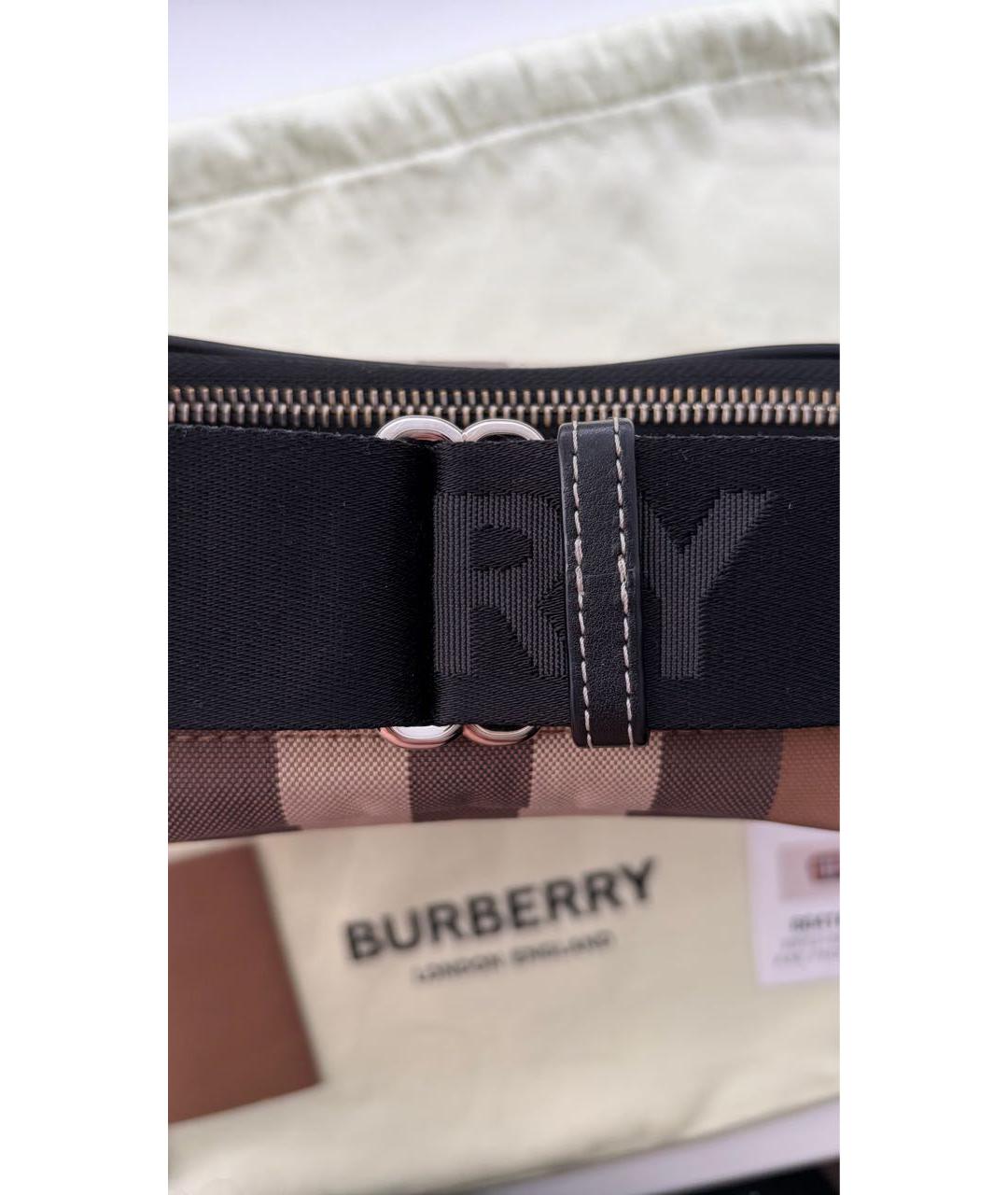 BURBERRY Коричневая сумка на плечо, фото 7
