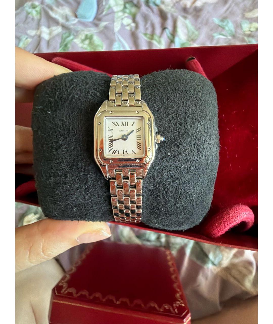 CARTIER Серебряные часы, фото 5