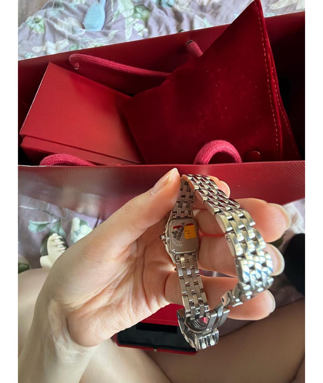CARTIER Серебряные часы, фото 3