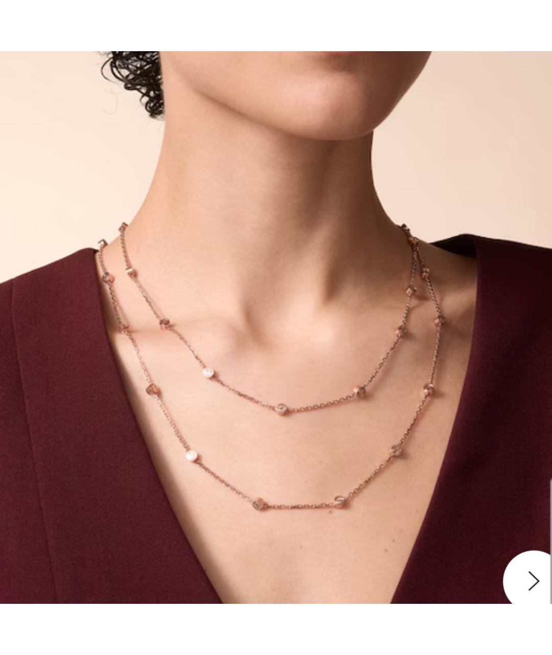 CARTIER Розовое колье из розового золота, фото 2