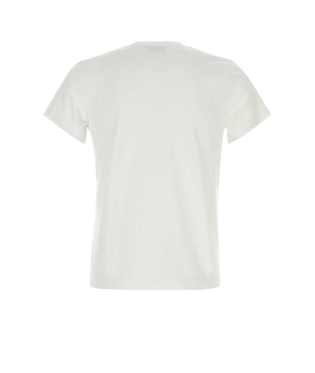 A.P.C. Белая хлопковая футболка, фото 2