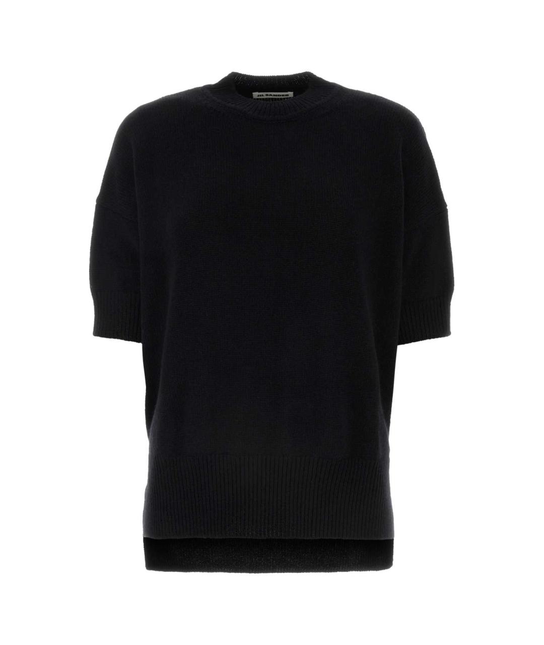 JIL SANDER Черный кашемировый джемпер / свитер, фото 1