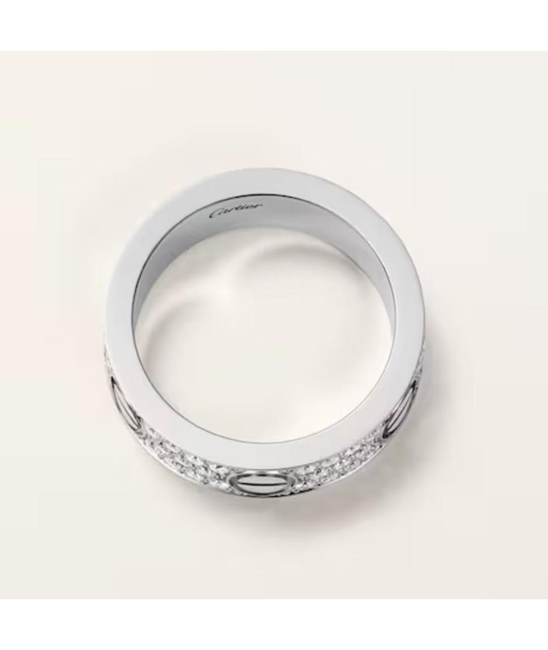 CARTIER Кольцо из белого золота, фото 3