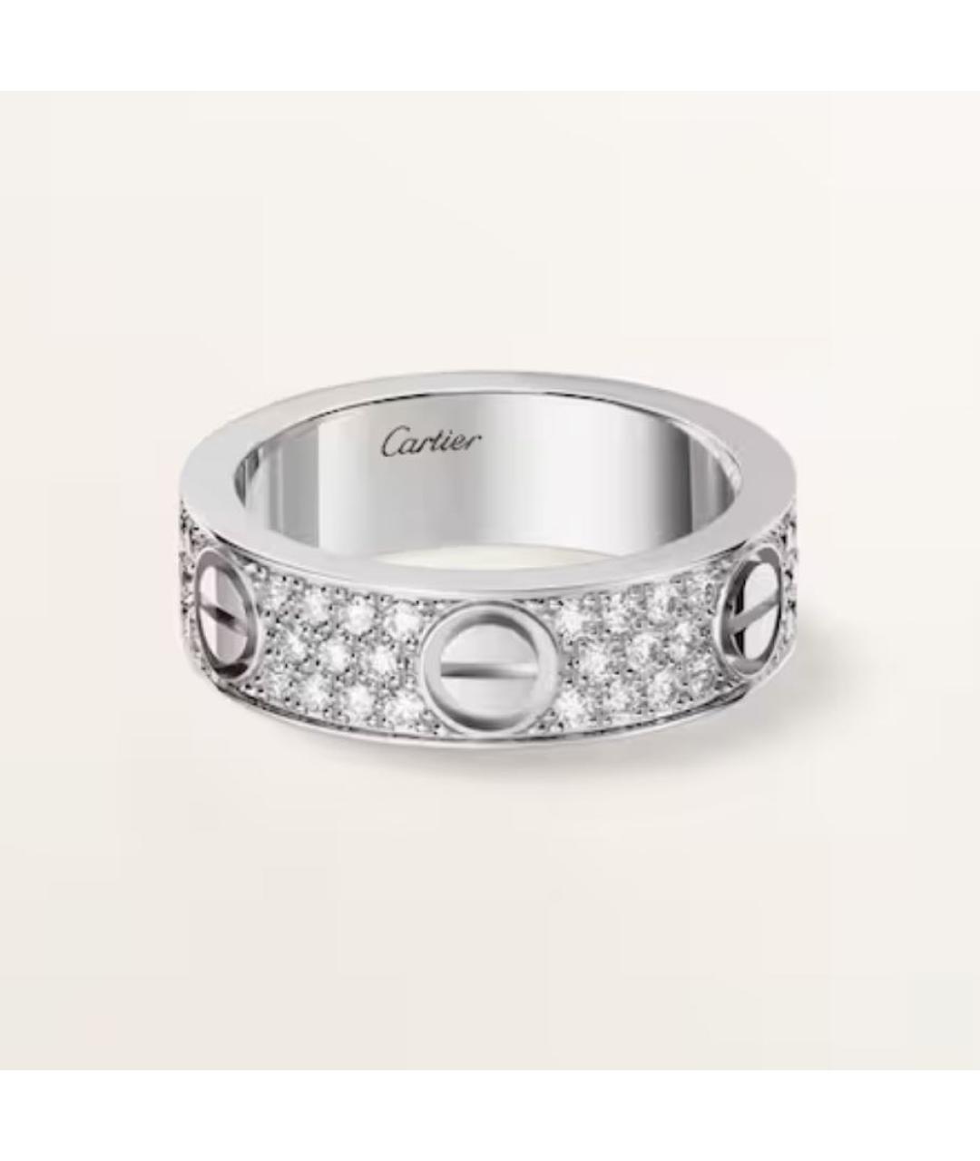 CARTIER Кольцо из белого золота, фото 4