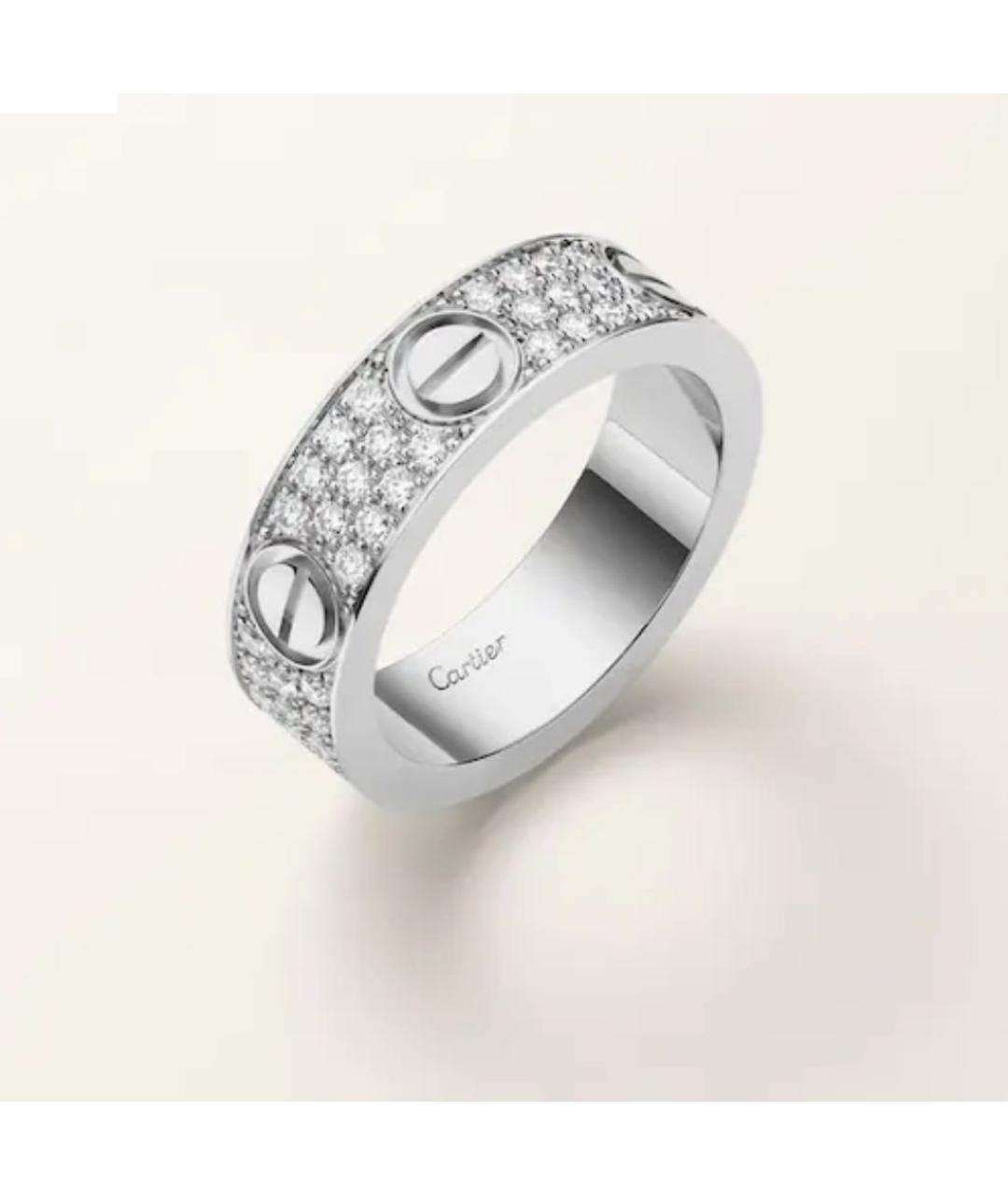 CARTIER Кольцо из белого золота, фото 2