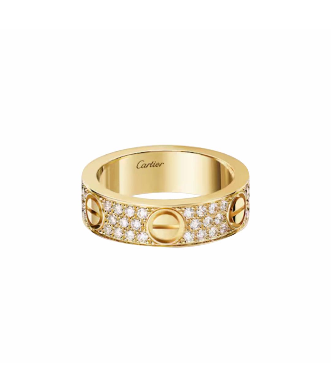 CARTIER Золотое кольцо из желтого золота, фото 1