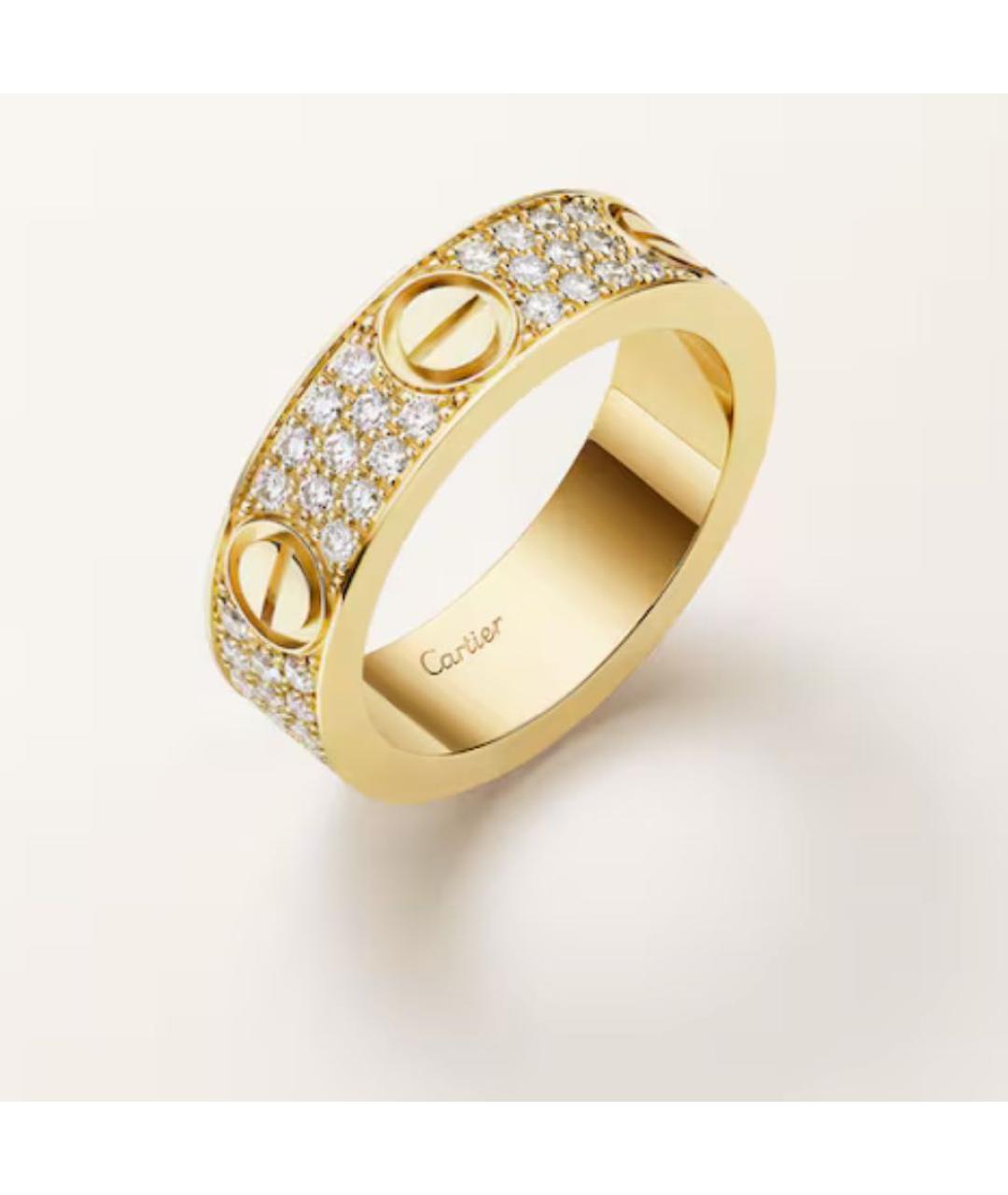 CARTIER Золотое кольцо из желтого золота, фото 2