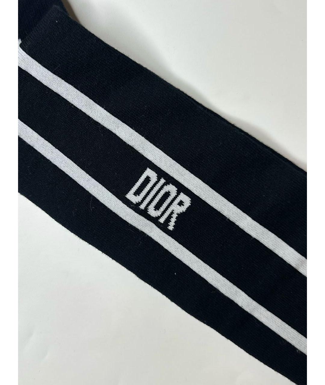 CHRISTIAN DIOR Черные носки, чулки и колготы, фото 2