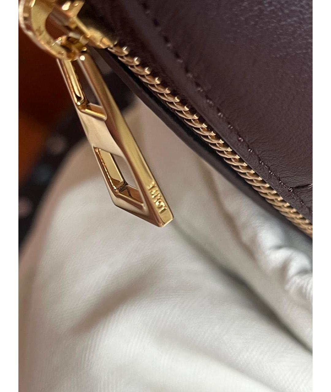 LOEWE Коричневая кожаная сумка тоут, фото 5