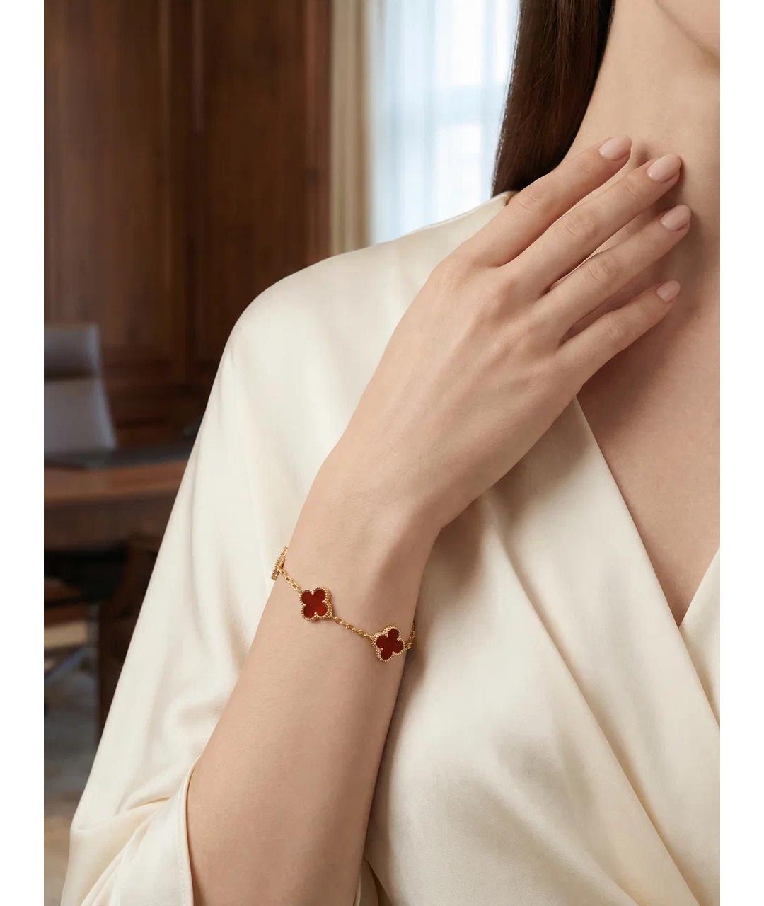 VAN CLEEF & ARPELS Золотой браслет из желтого золота, фото 2