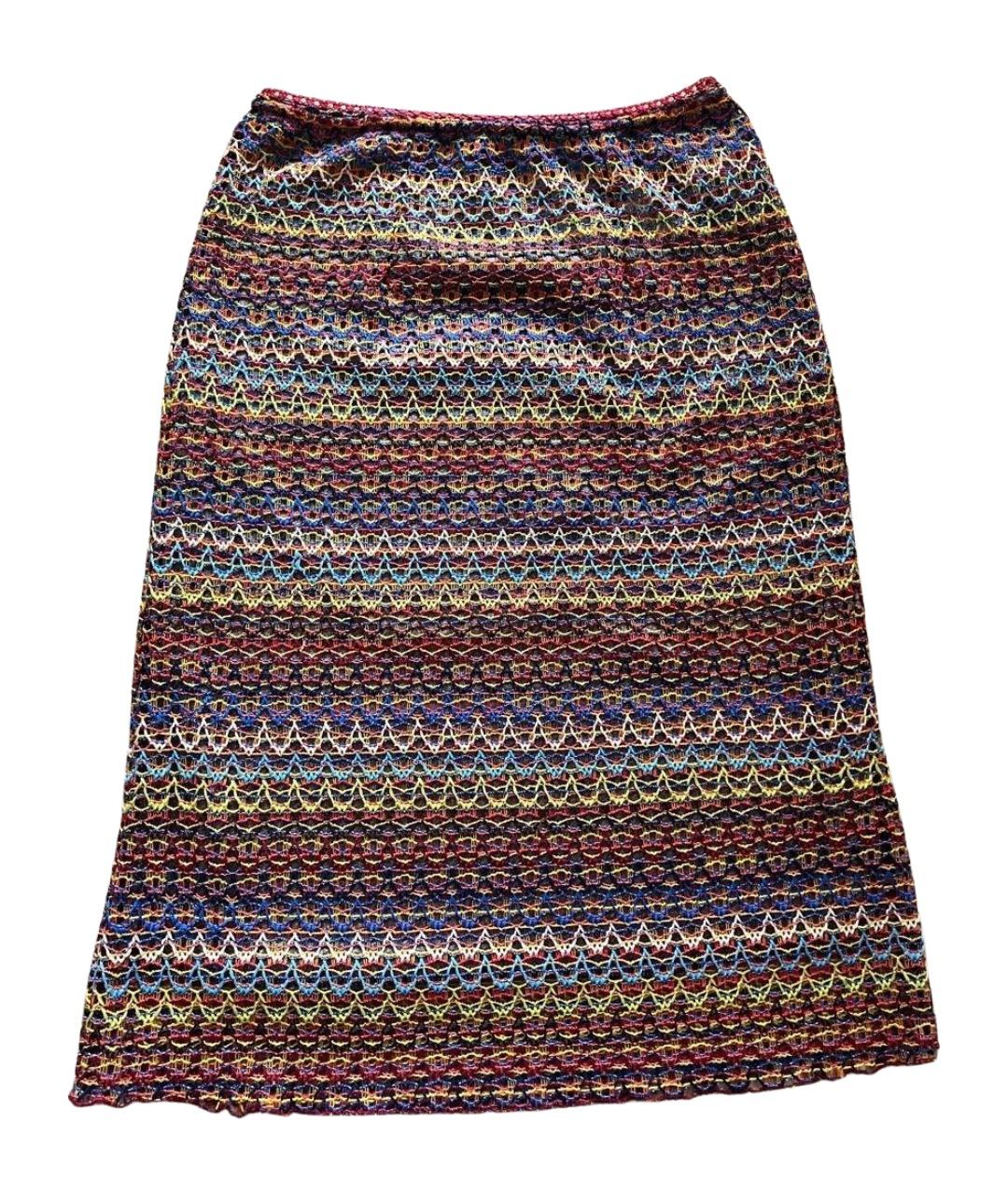 MISSONI Мульти вискозная юбка миди, фото 1