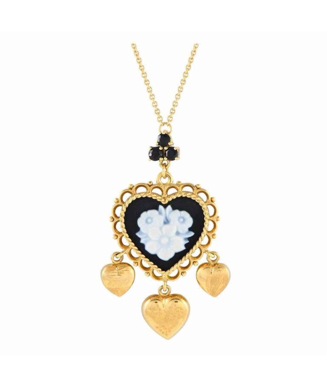DOLCE&GABBANA Желтый кулон, фото 1
