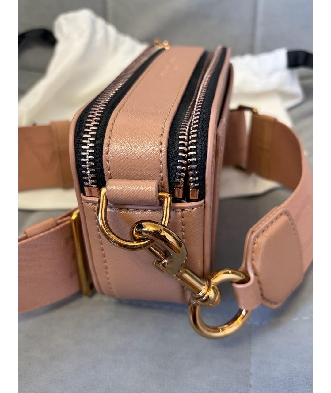 MARC BY MARC JACOBS Бежевая кожаная сумка через плечо, фото 2
