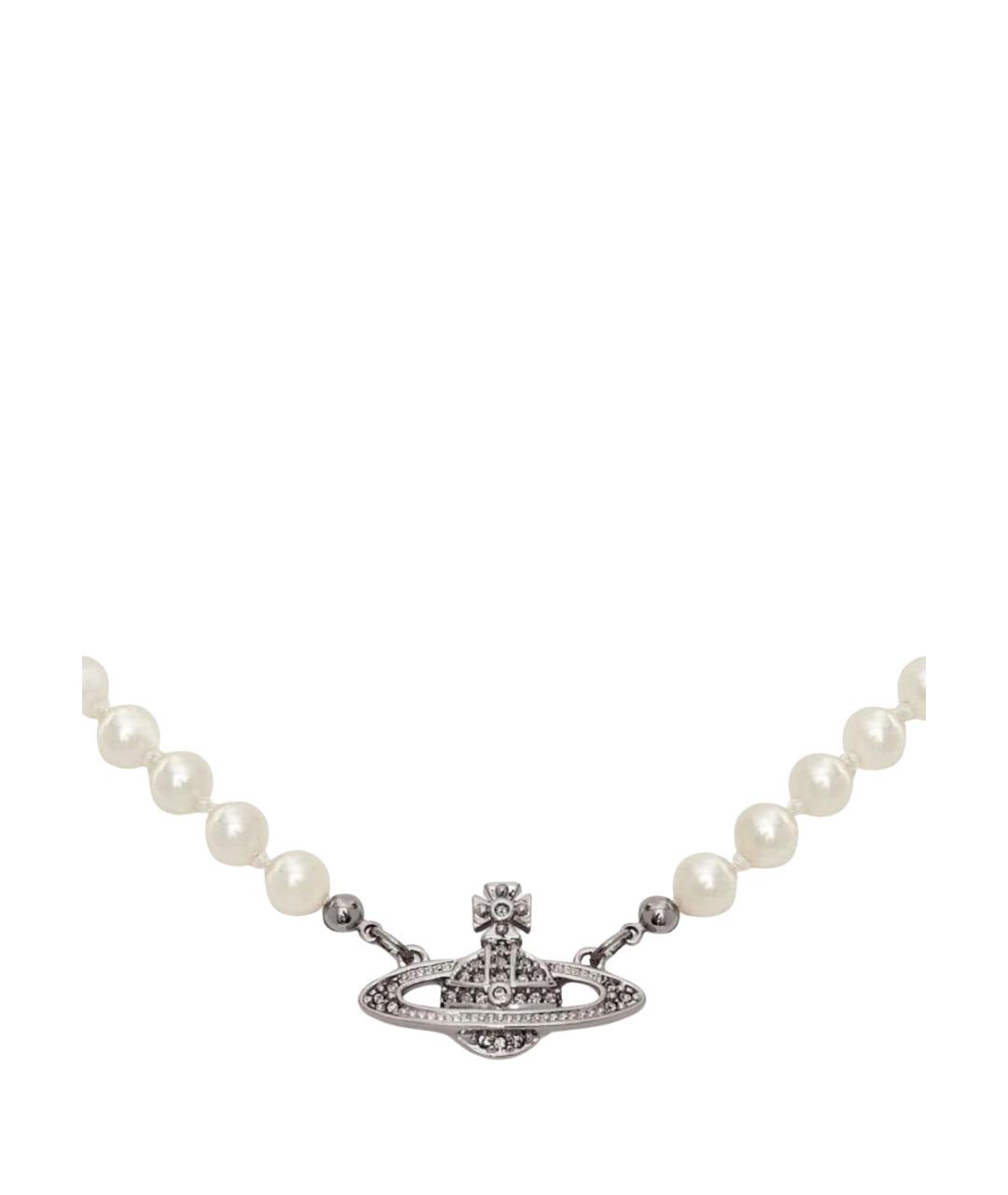 VIVIENNE WESTWOOD Бежевое колье, фото 1
