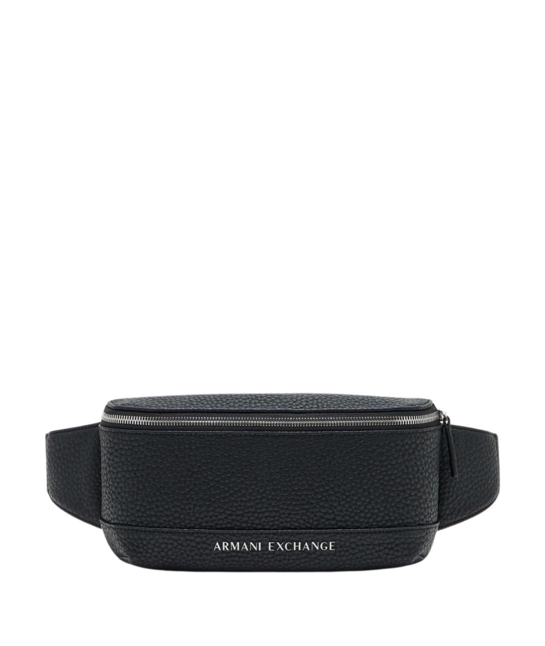 ARMANI EXCHANGE Черная поясная сумка, фото 1