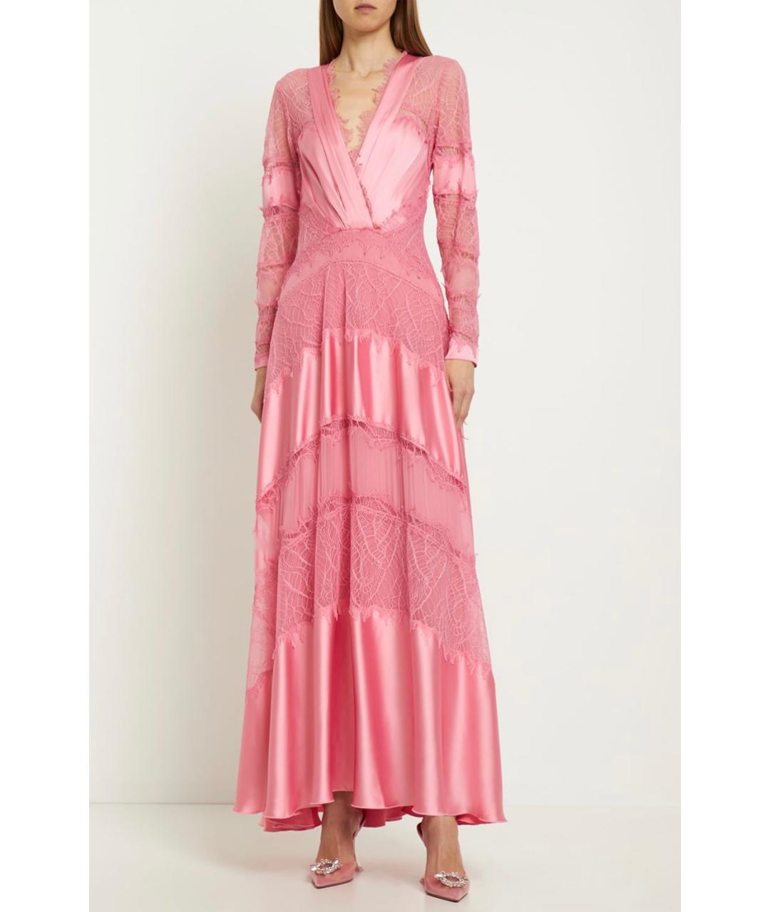 ZUHAIR MURAD Розовое коктейльное платье, фото 2