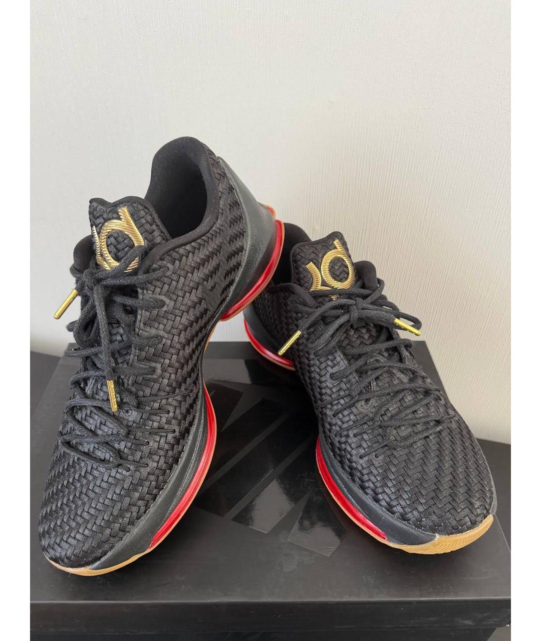 NIKE Черные низкие кроссовки / кеды, фото 5