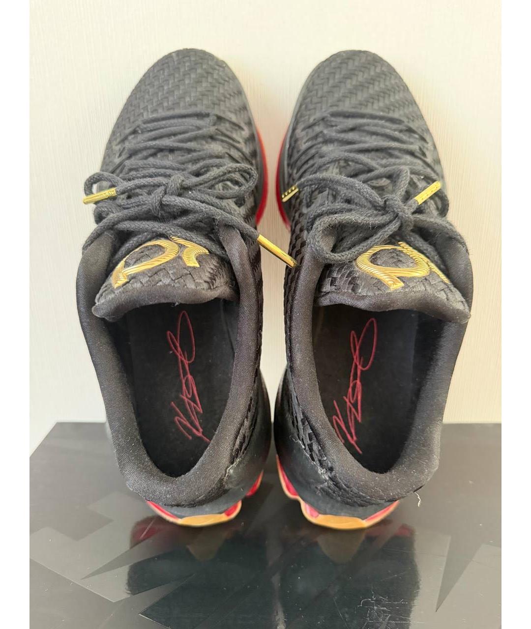 NIKE Черные низкие кроссовки / кеды, фото 3