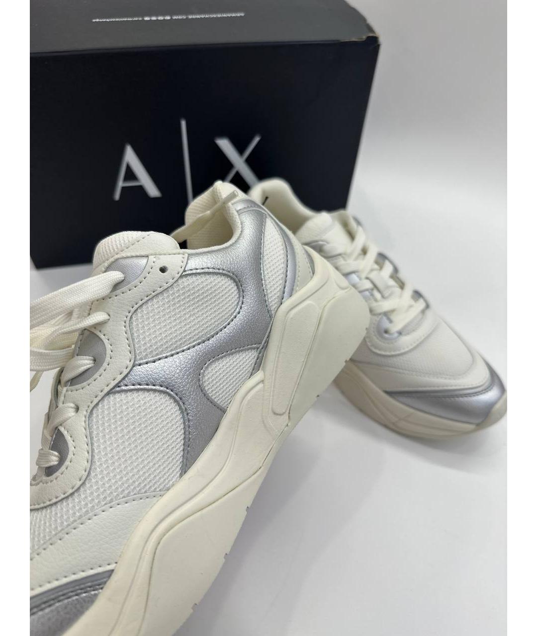 ARMANI EXCHANGE Белые кроссовки, фото 4