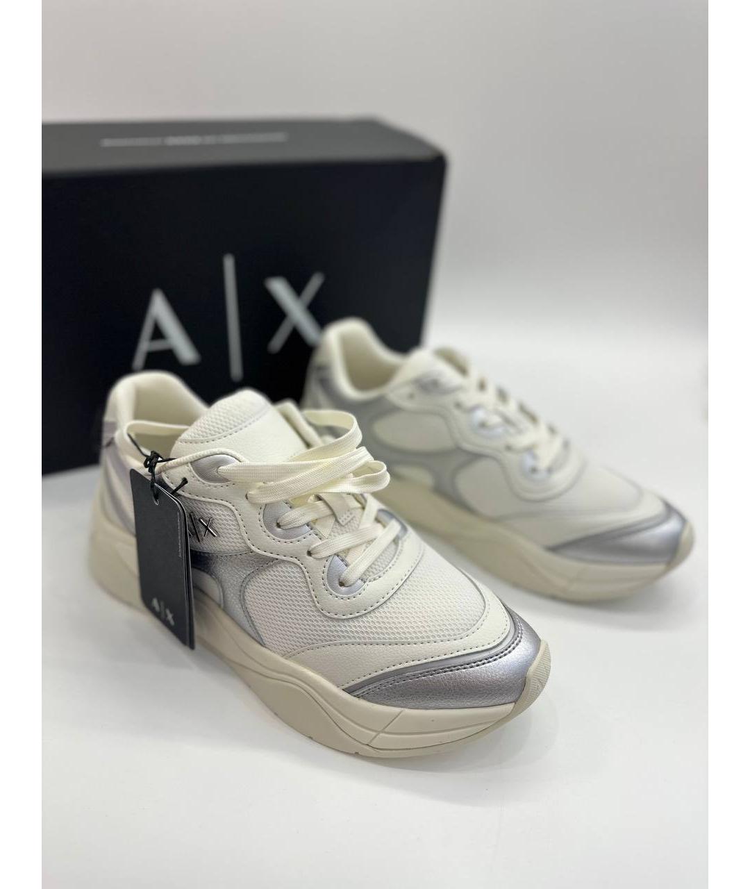 ARMANI EXCHANGE Белые кроссовки, фото 2