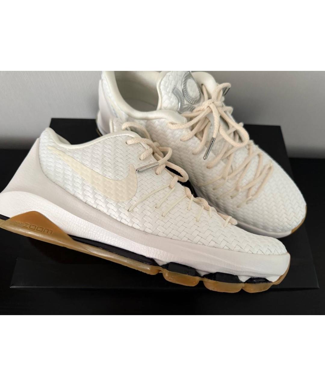 NIKE Белые низкие кроссовки / кеды, фото 2