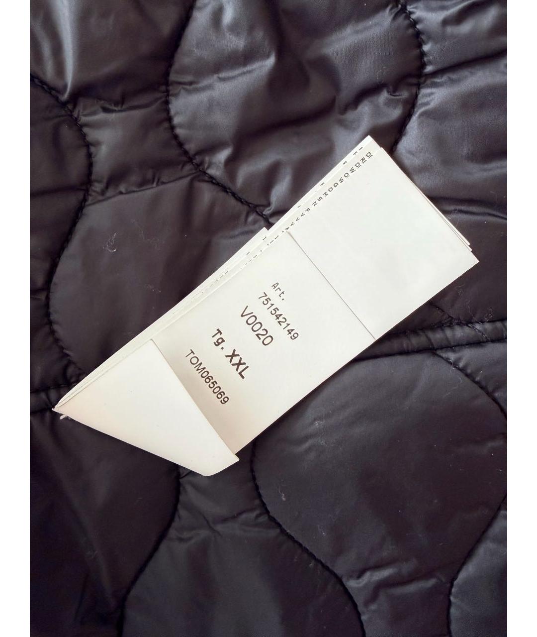 STONE ISLAND Черная полиэстеровая парка, фото 7