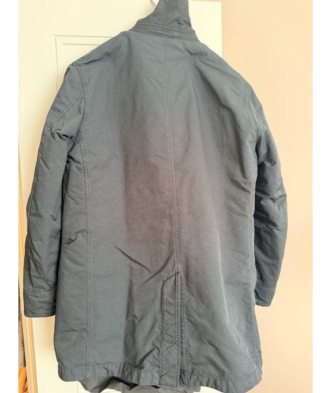 STONE ISLAND Черная полиэстеровая парка, фото 2