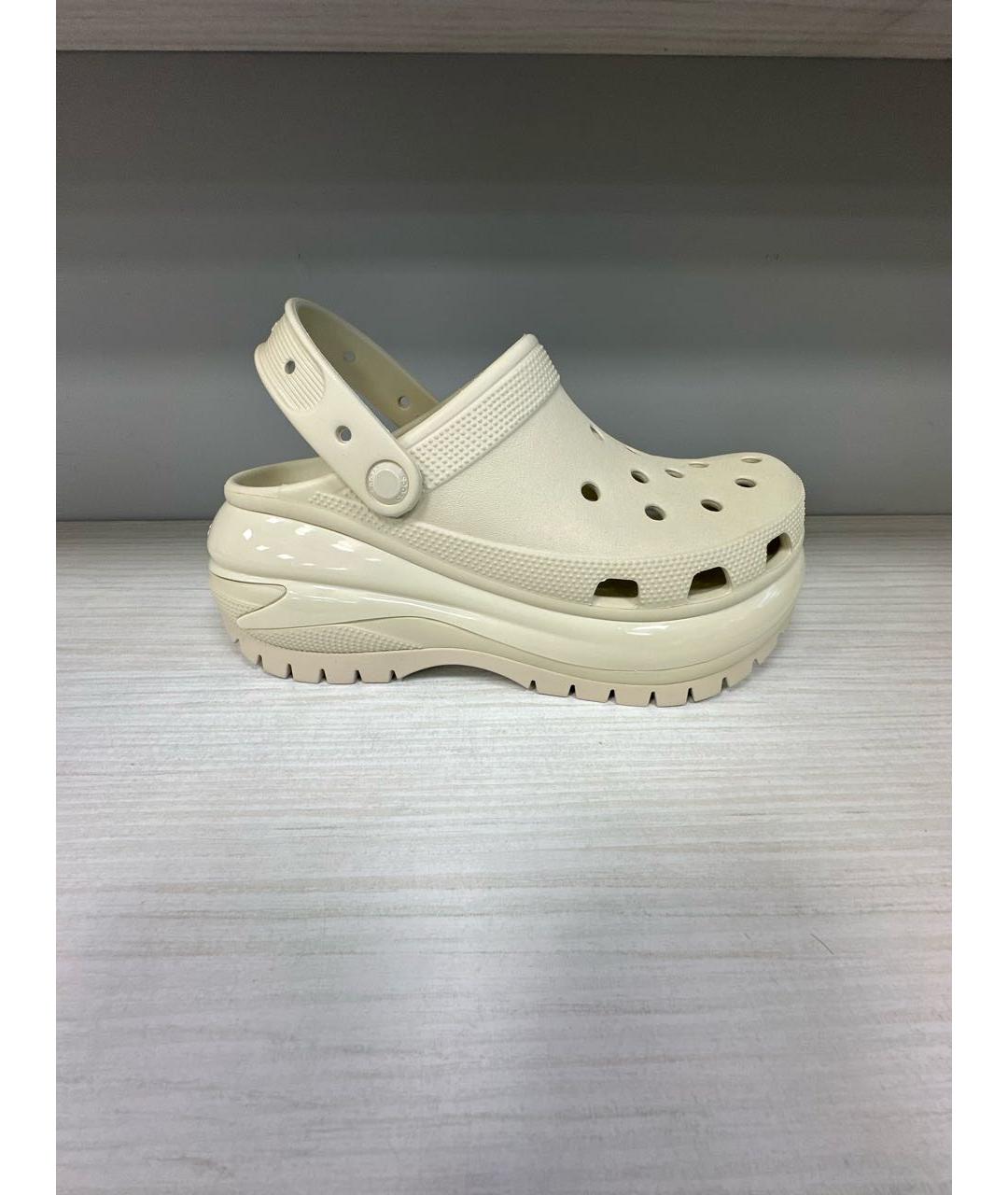 CROCS Серые резиновые сабо, фото 6