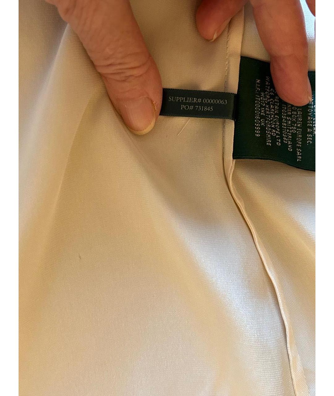 RALPH LAUREN Шелковая блузы, фото 6