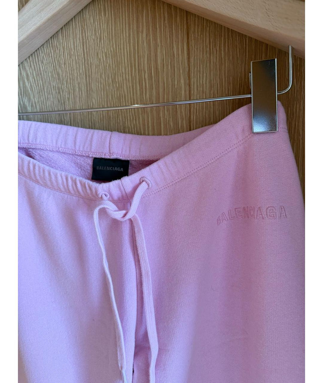 BALENCIAGA Розовые брюки широкие, фото 3