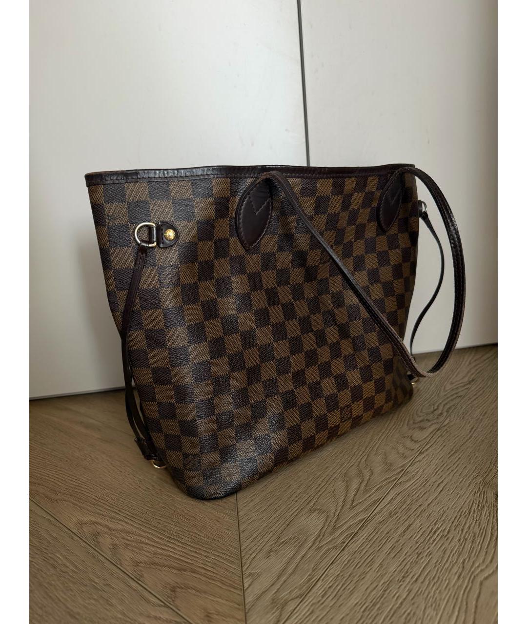LOUIS VUITTON Коричневая сумка тоут, фото 2