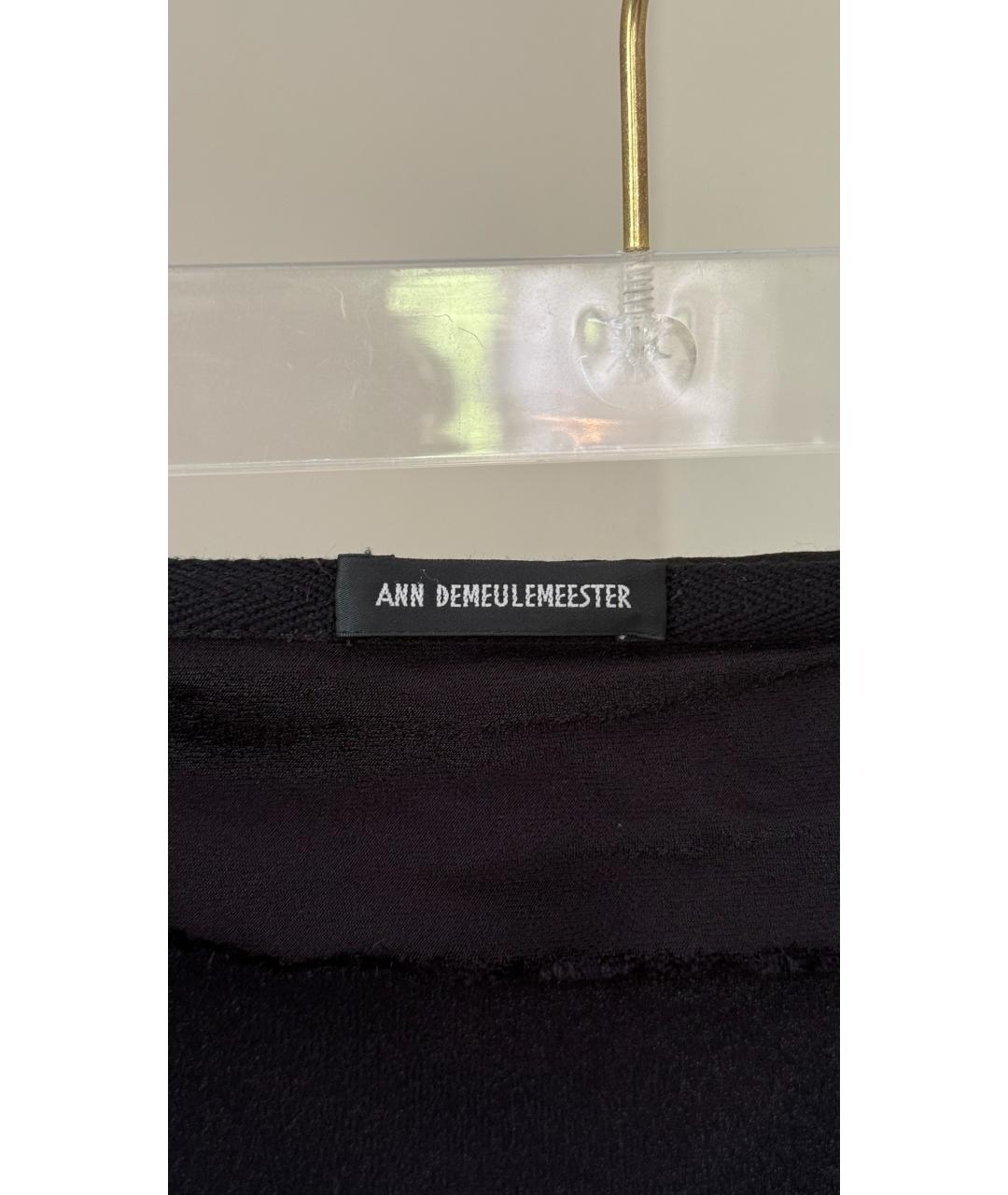 ANN DEMEULEMEESTER Черное вечернее платье, фото 9