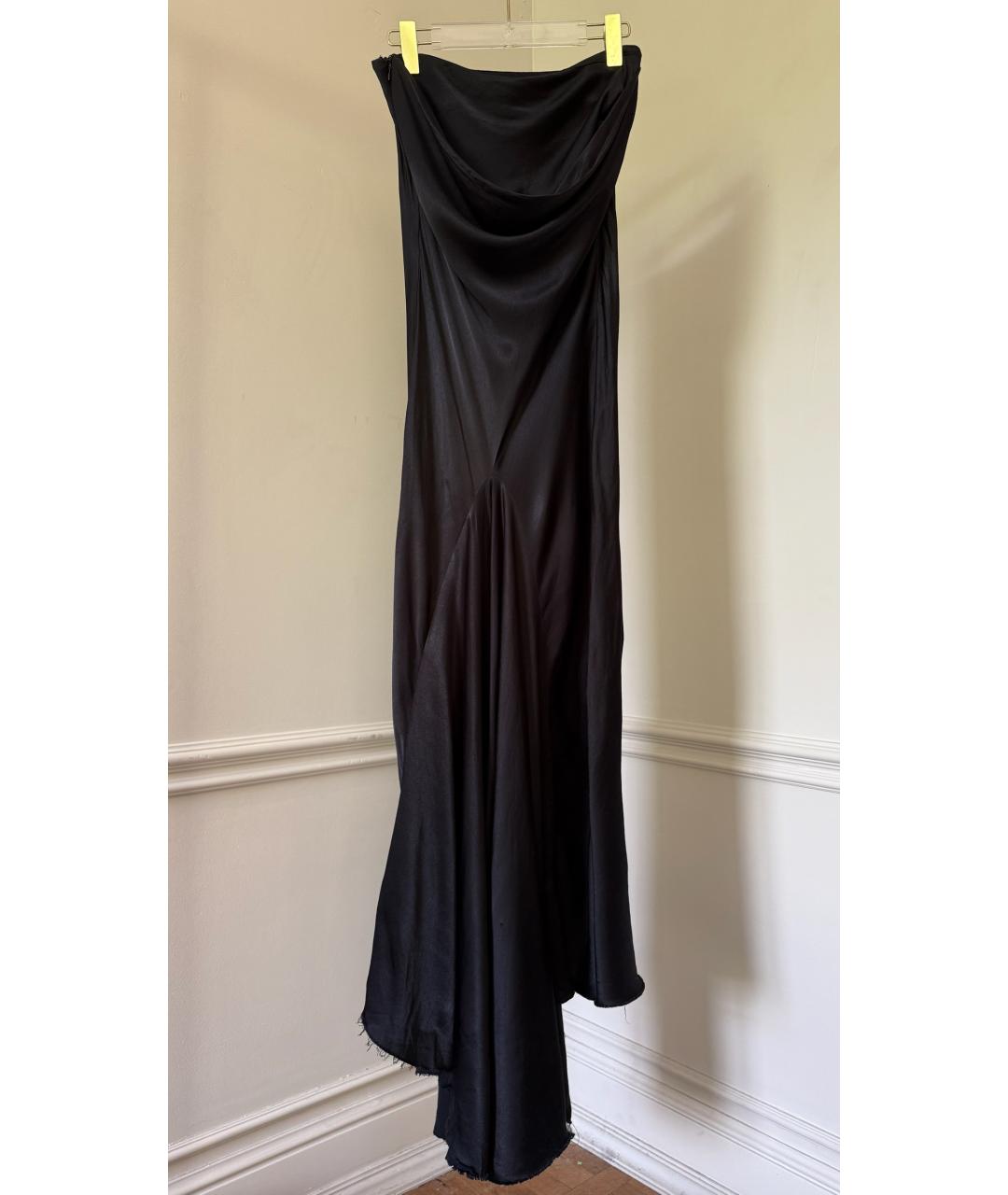 ANN DEMEULEMEESTER Черное вечернее платье, фото 2