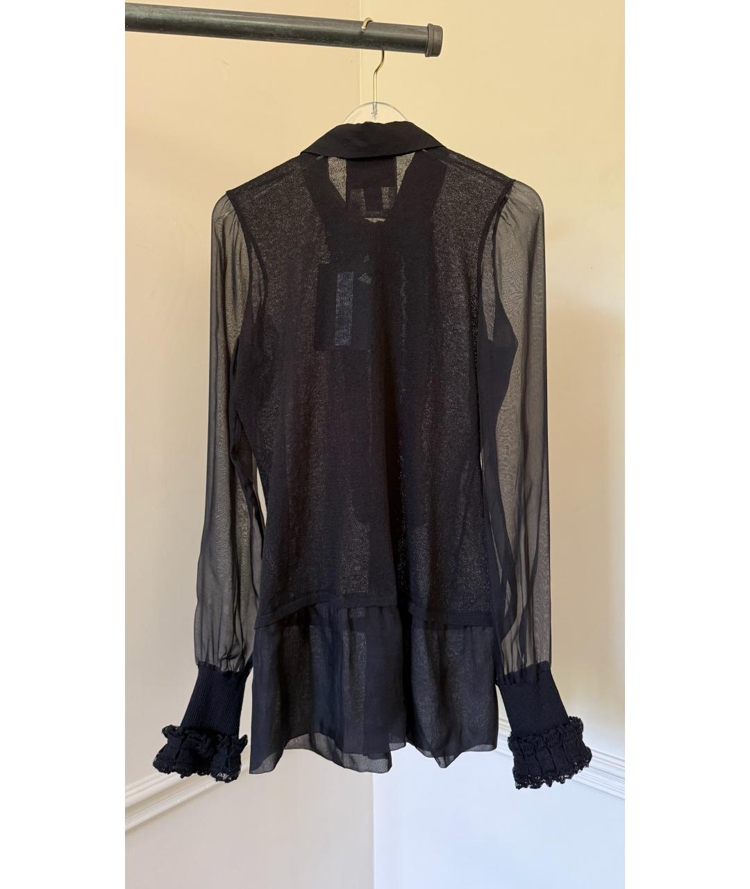 ROBERTO CAVALLI Черная блузы, фото 2