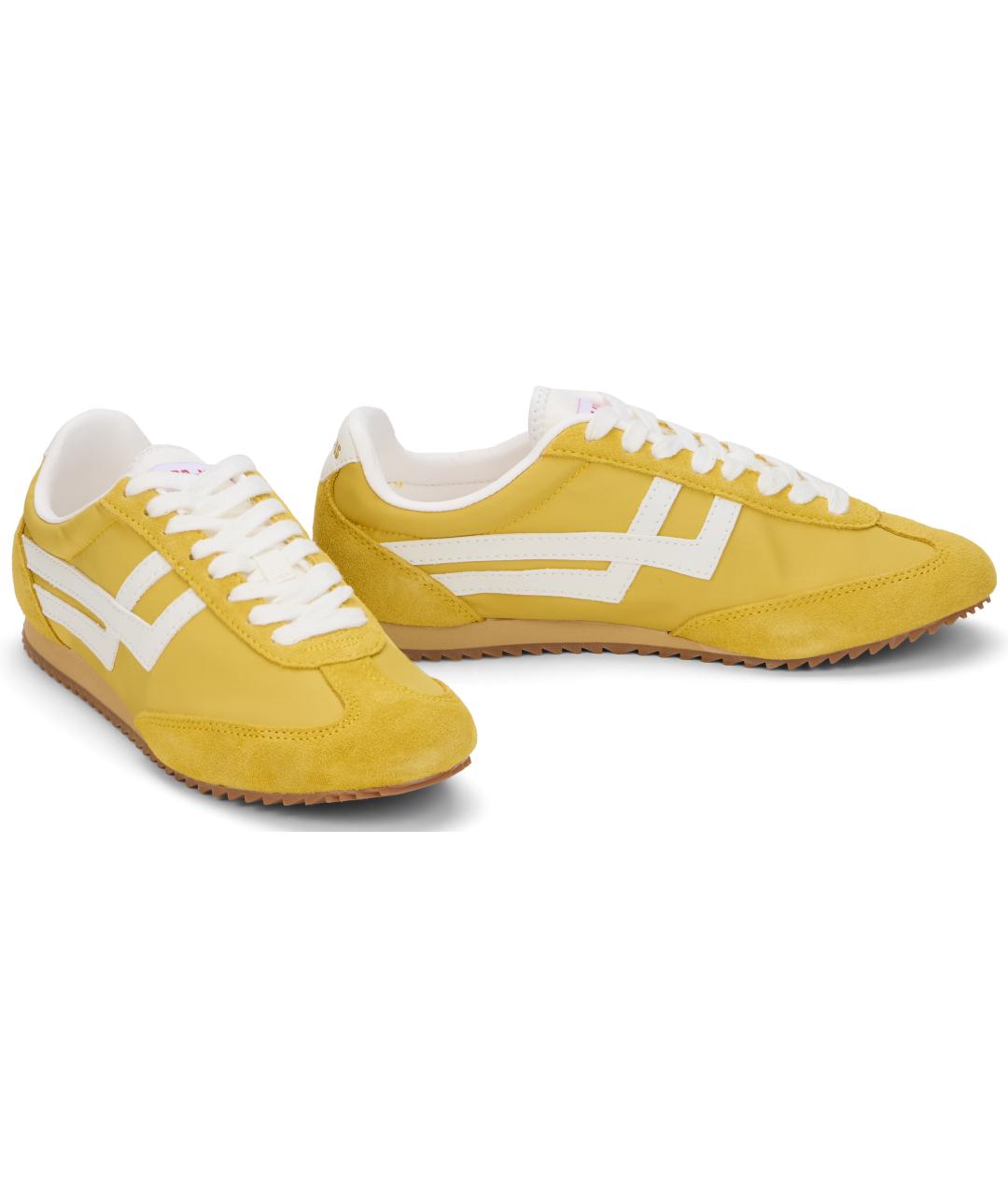 PRO-KEDS Желтые кожаные кроссовки, фото 3